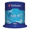CD-R VERBATIM 700Mb 52 100 Cake Box  43411