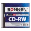 CD-RW 700Mb SONNEN 4-12x Slim Case (1 ), 512579